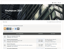 Tablet Screenshot of forums.youmacon.com